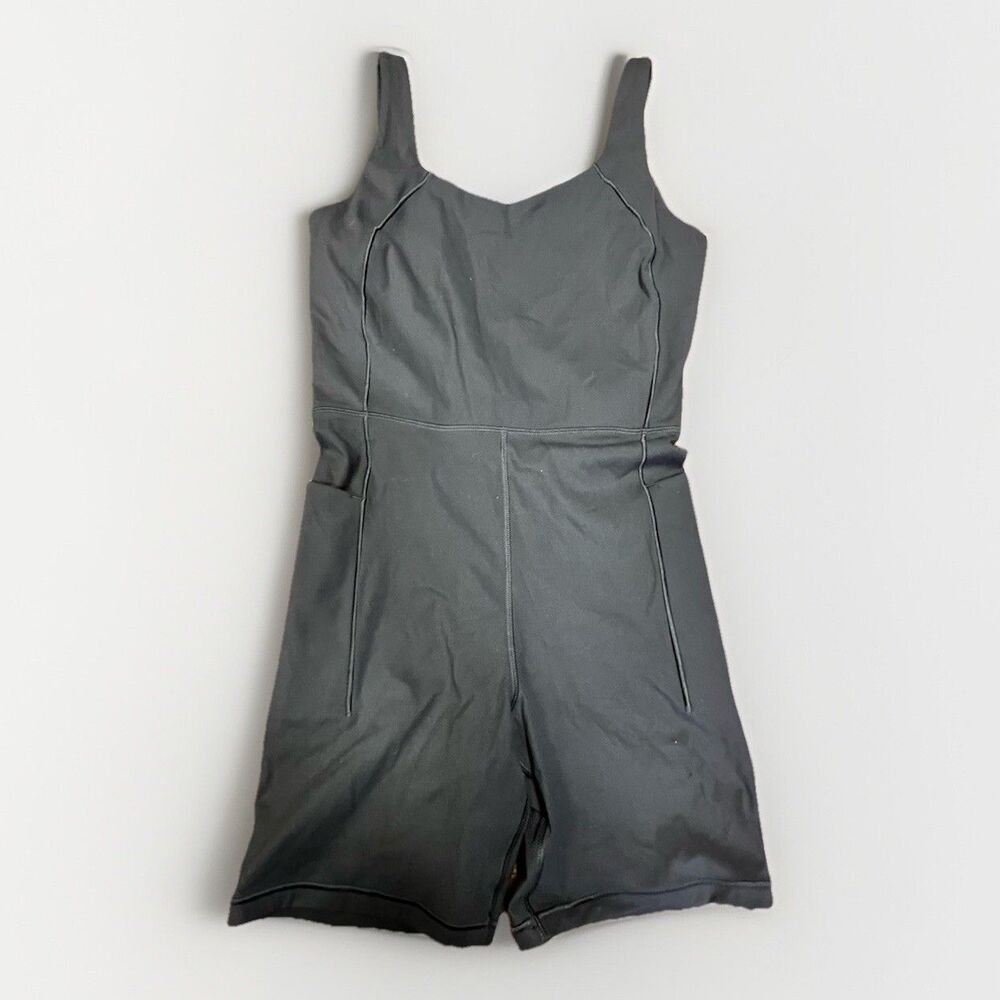 Calia NWT Inspire Short Bodysuit Pure Black Women’s Sz-S